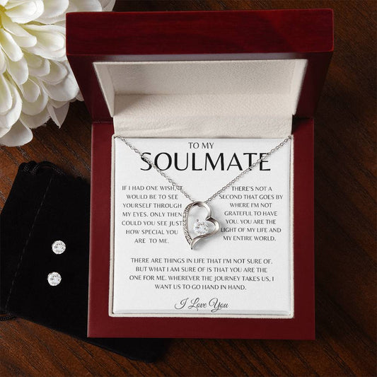 To My Soulmate | Forever Love Necklace