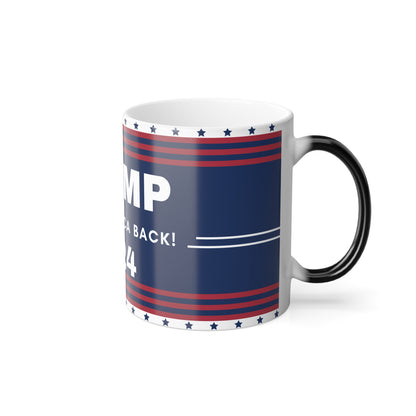 Trump 2024 "Take Back America" Color Changing Mug, 11oz