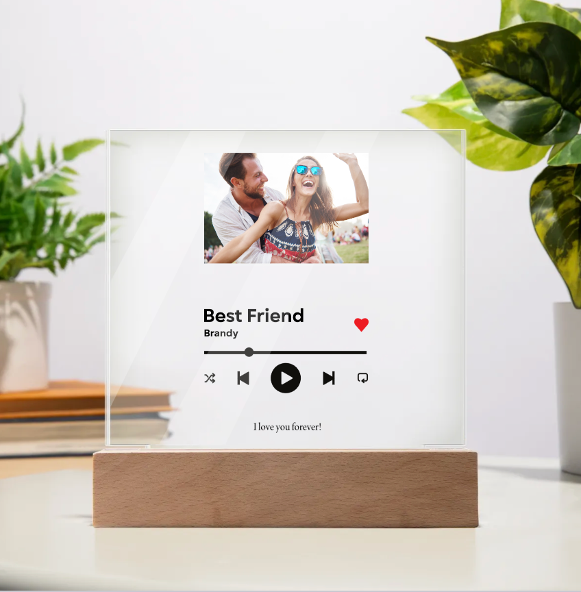 Best Friends - LED Music Plaque