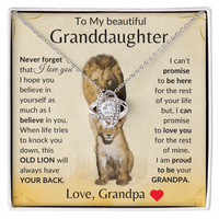 To My Beautiful Granddaughter