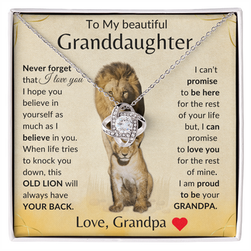 To My Beautiful Granddaughter