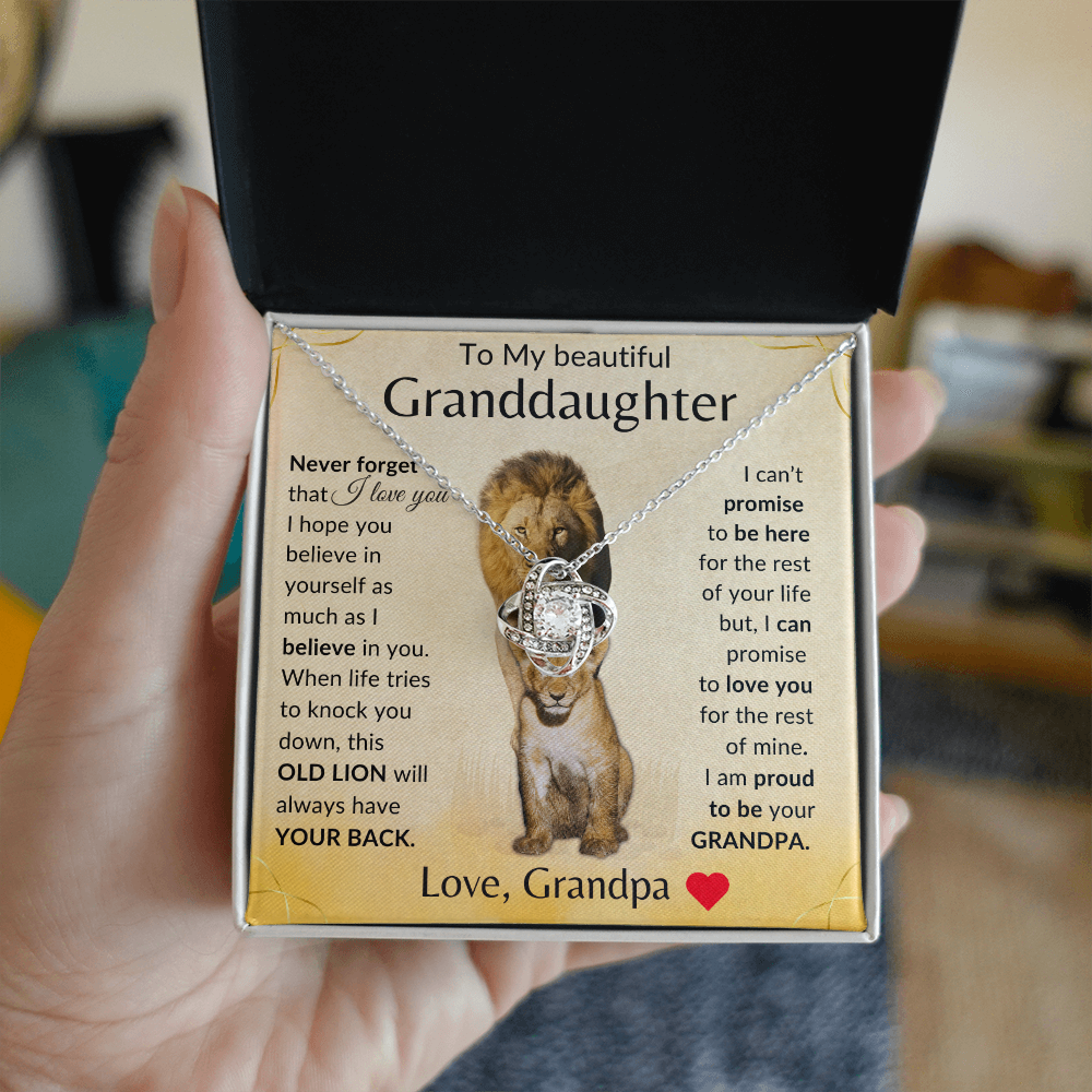 To My Beautiful Granddaughter