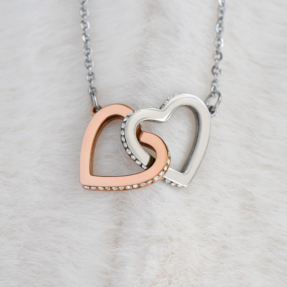 59.95 To My Daughter from Mom | 18K White Gold Necklace ShineOn Fulfillment 59.95