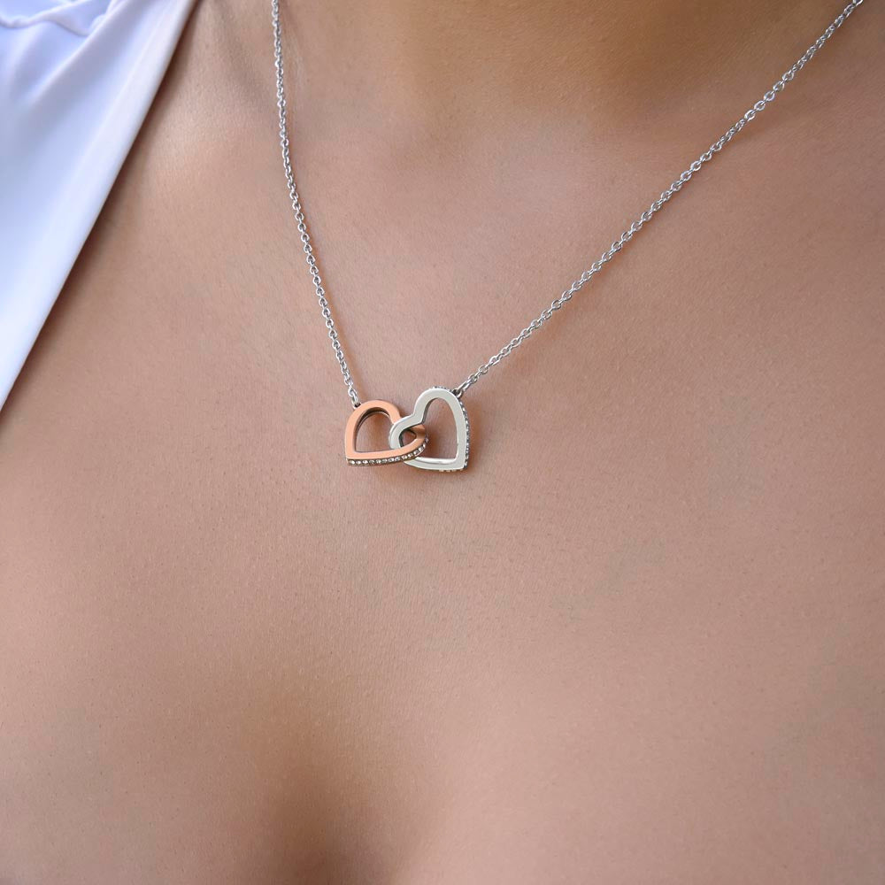 59.95 To My Daughter from Mom | 18K White Gold Necklace ShineOn Fulfillment 59.95