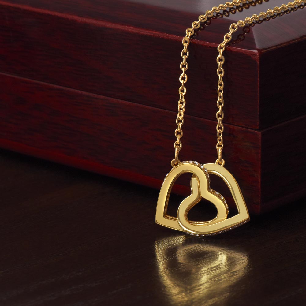 59.95 To My Daughter from Mom | 18K White Gold Necklace ShineOn Fulfillment 59.95
