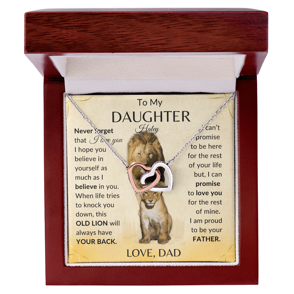 To My Daughter I am Proud To Be Your Father