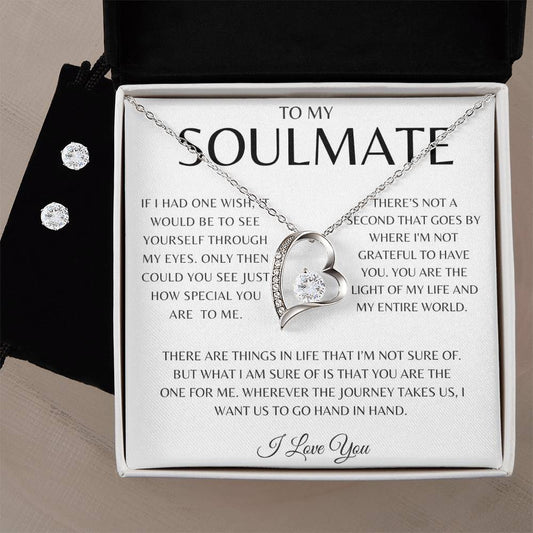 To My Soulmate | Forever Love Necklace