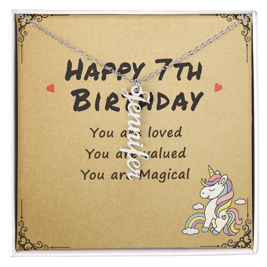 Happy 7th Birthday ! Custom Name