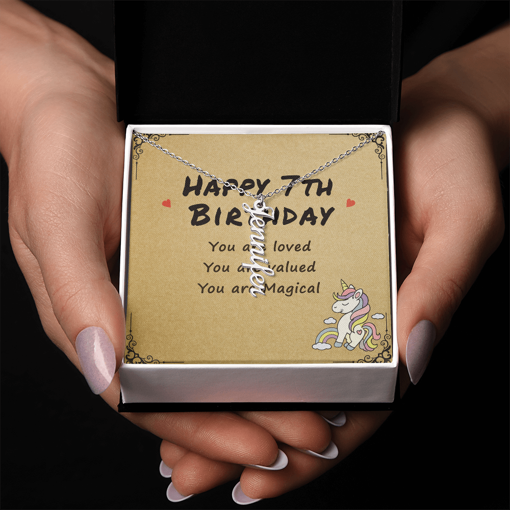 Happy 7th Birthday ! Custom Name