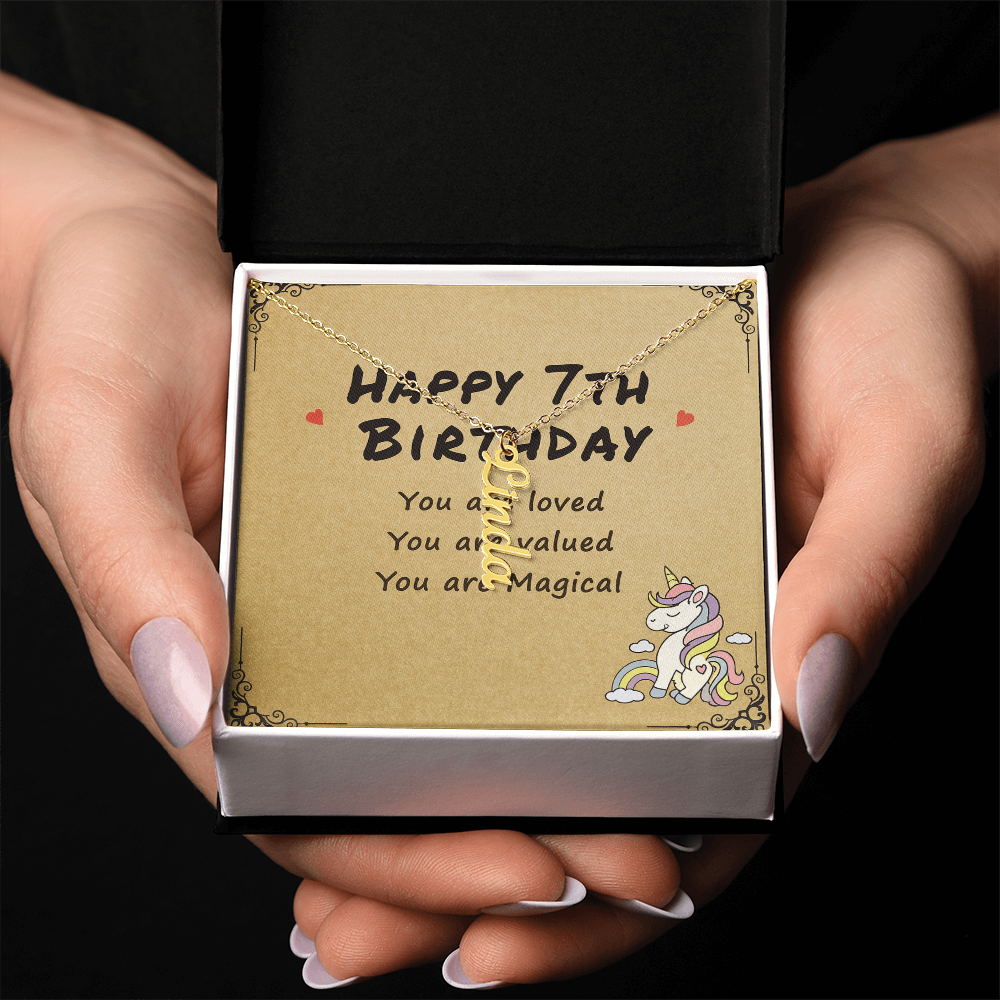Happy 7th Birthday ! Custom Name