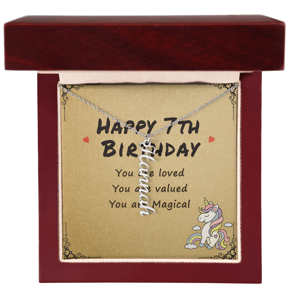 Happy 7th Birthday ! Custom Name