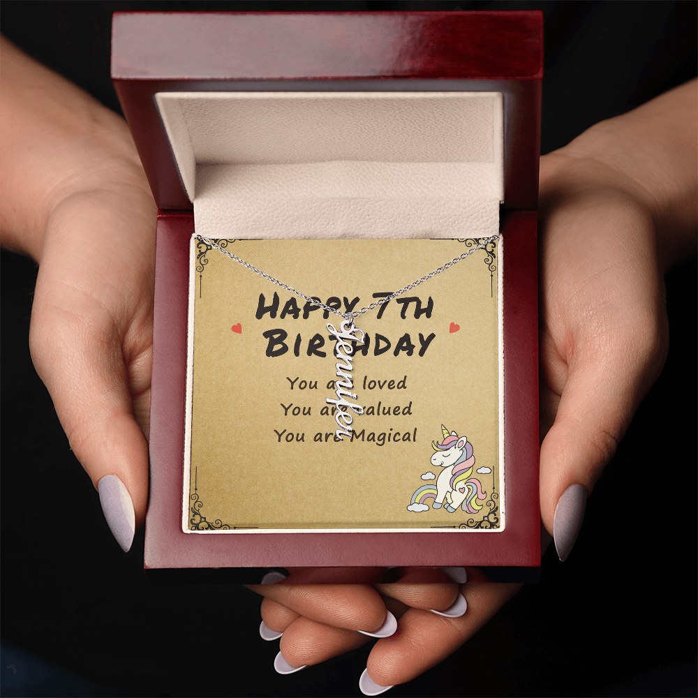 Happy 7th Birthday ! Custom Name
