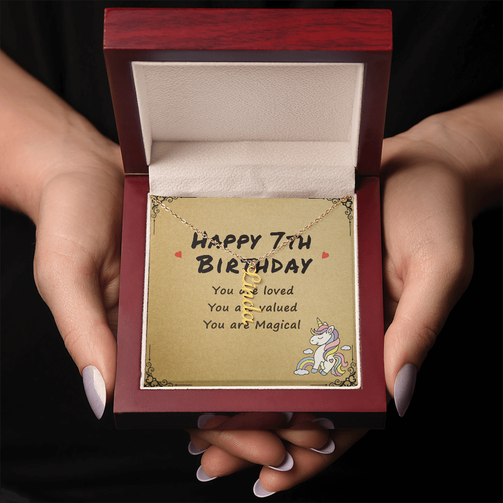 Happy 7th Birthday ! Custom Name