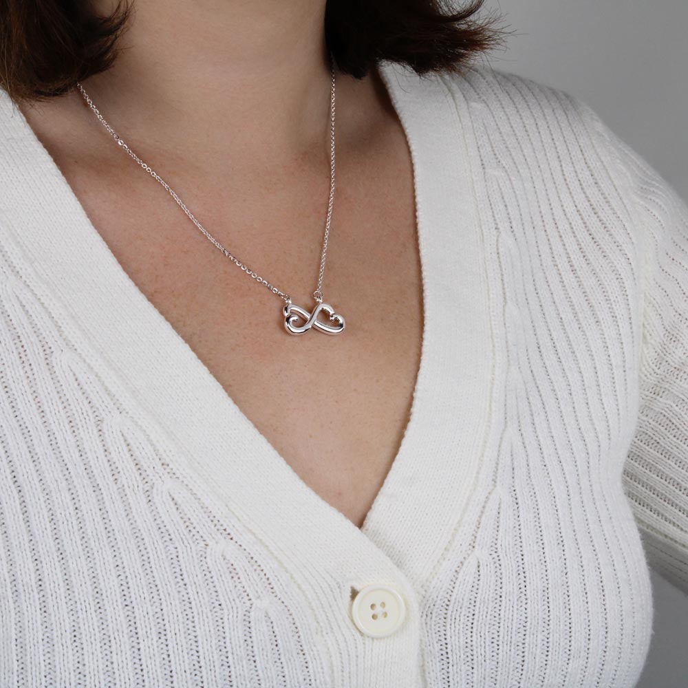 10th Birthday Girl Infinity Necklace – "You Are Braver Than You Believe"