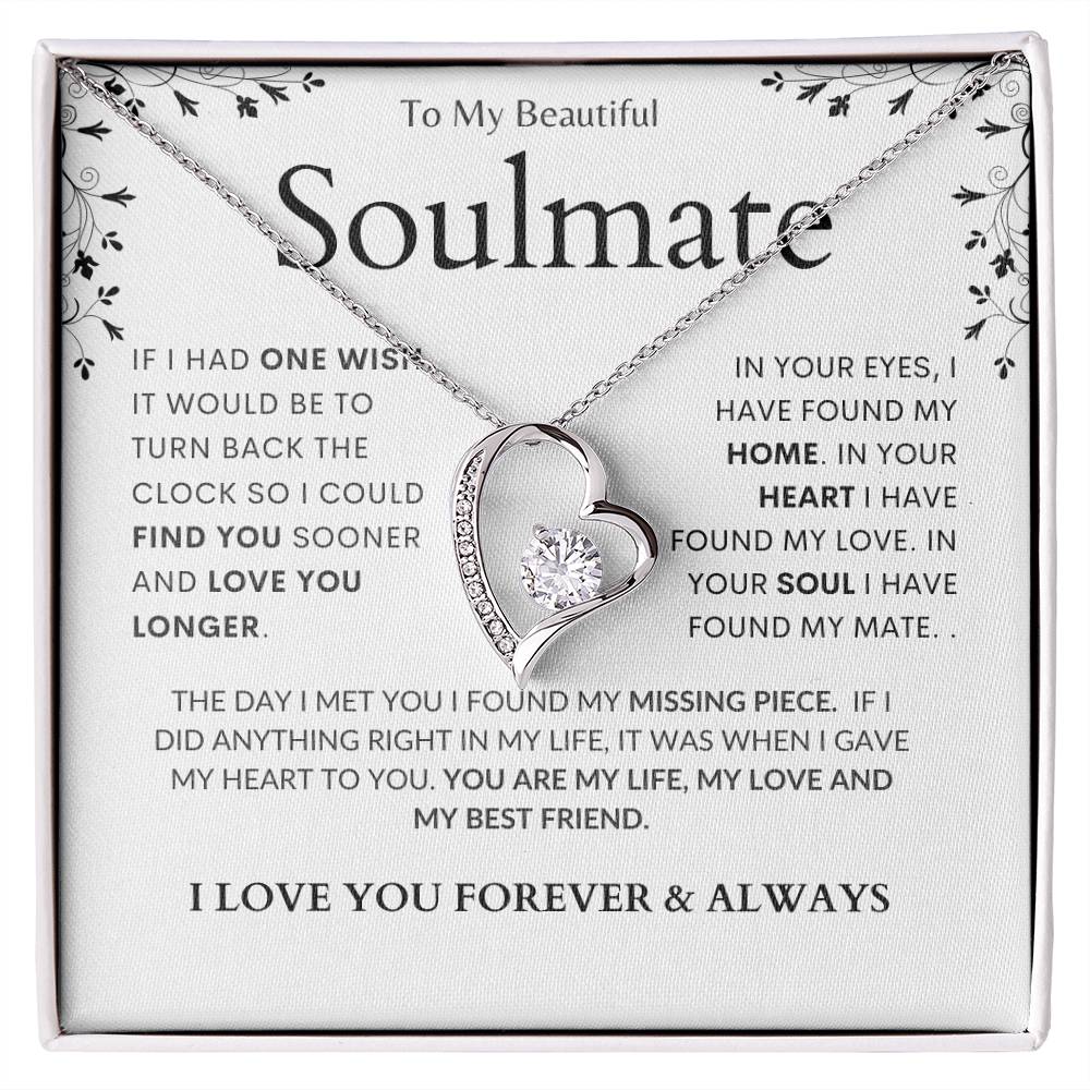 Gift for Soulmate "You're My Missing Piece"  Heart Gift Set