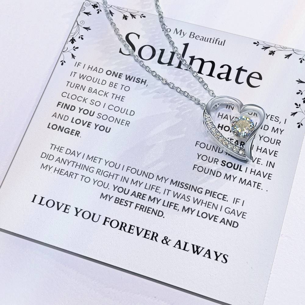 Gift for Soulmate "You're My Missing Piece"  Heart Gift Set