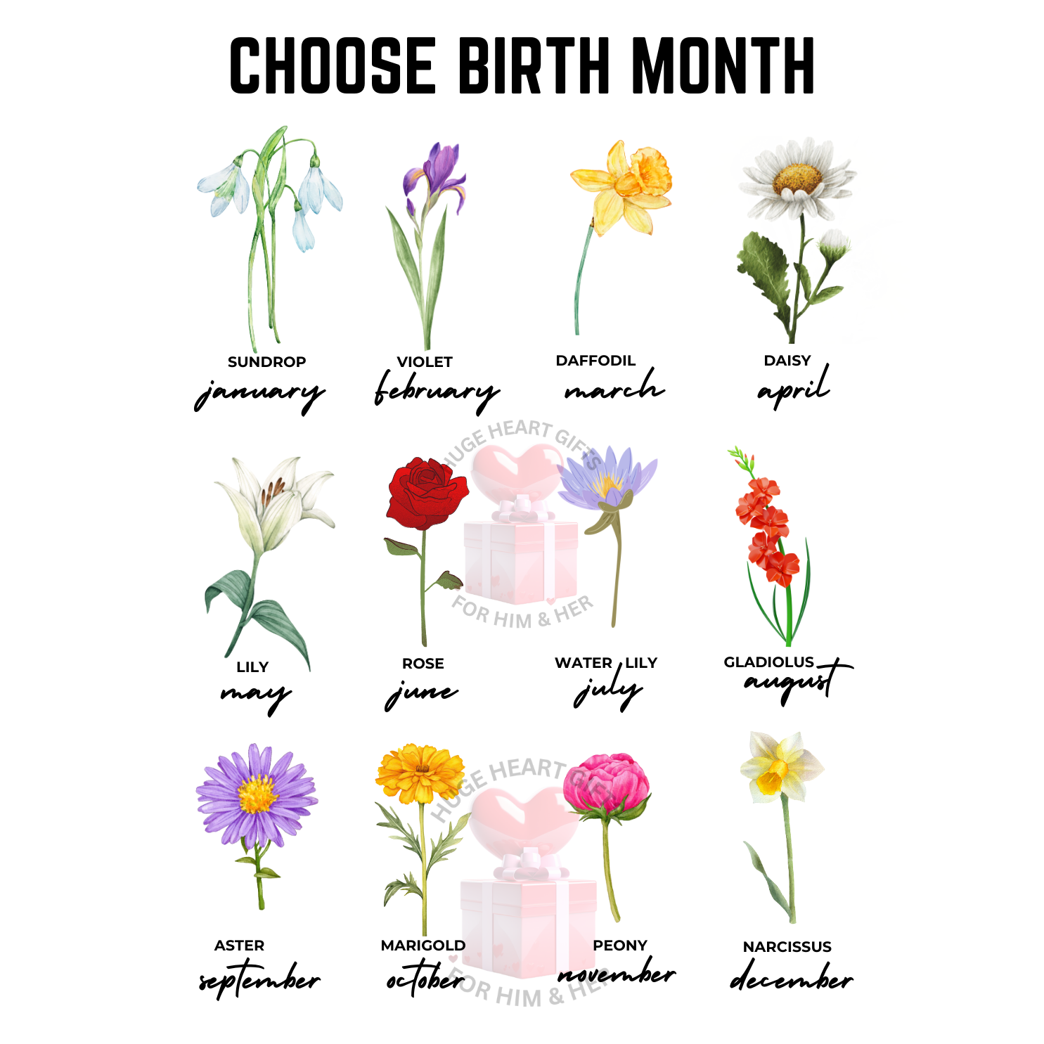 Personalized Garden Flag for Grandma – Custom Grandkids’ Names & Floral Design | Mother’s Day or Birthday Gift for Grandma, Mimi, Nana