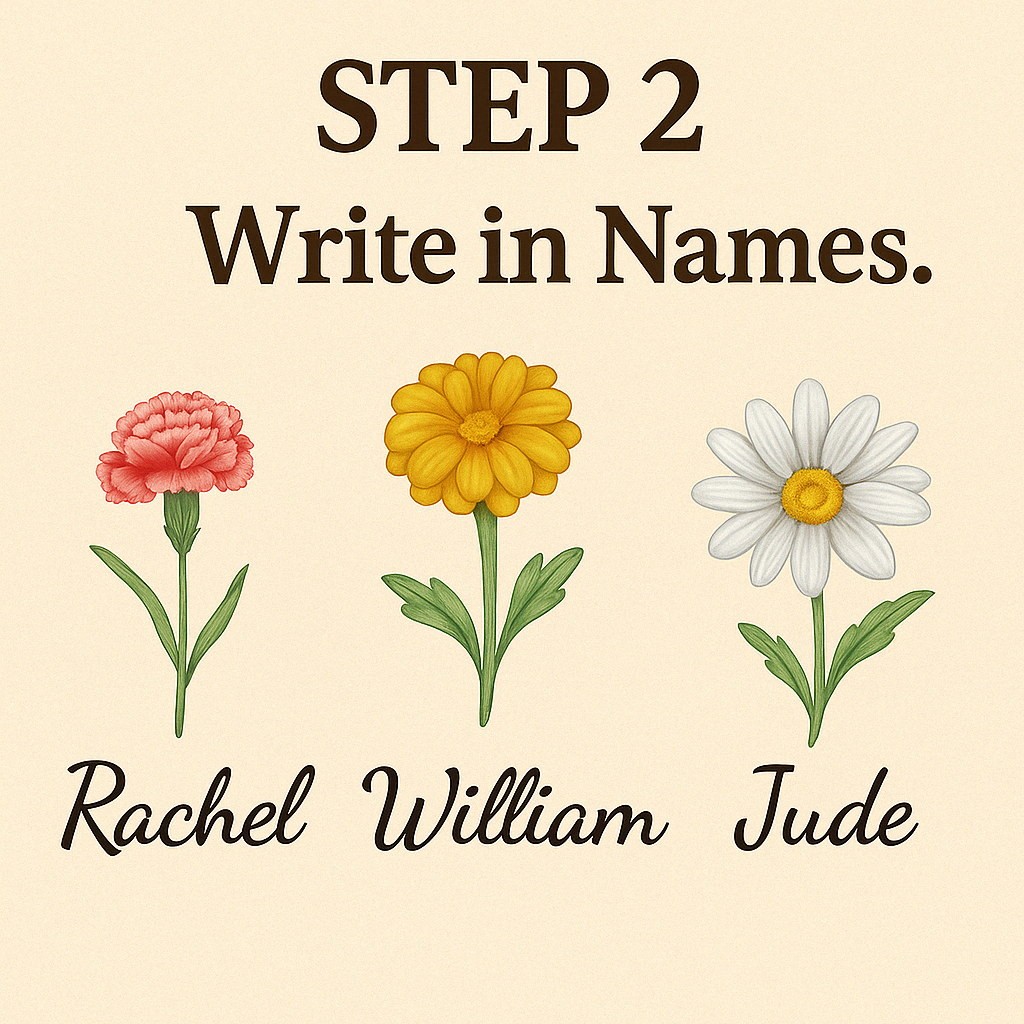 Personalized Garden Flag for Grandma – Custom Grandkids’ Names & Floral Design | Mother’s Day or Birthday Gift for Grandma, Mimi, Nana
