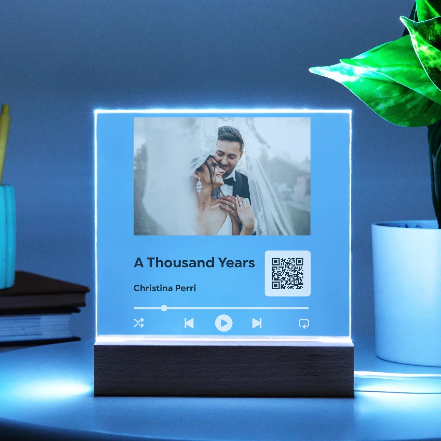 Personalized Song Plaque & Music QR Code